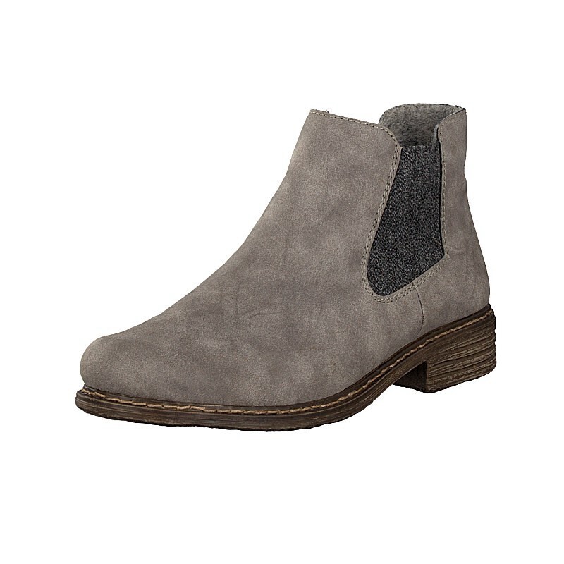 Botas Chelsea Rieker Z2194-40 Para Mulher - Cinzentas